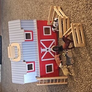 Melissa & Doug Barn with accessories